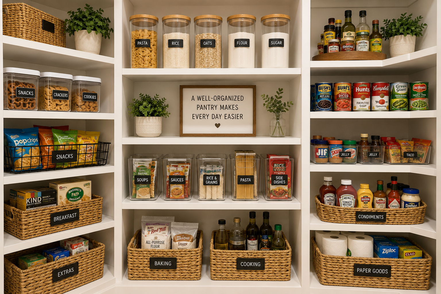How to Organize a Pantry in 7 Simple Steps